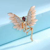 Twin Butterfly Brooch